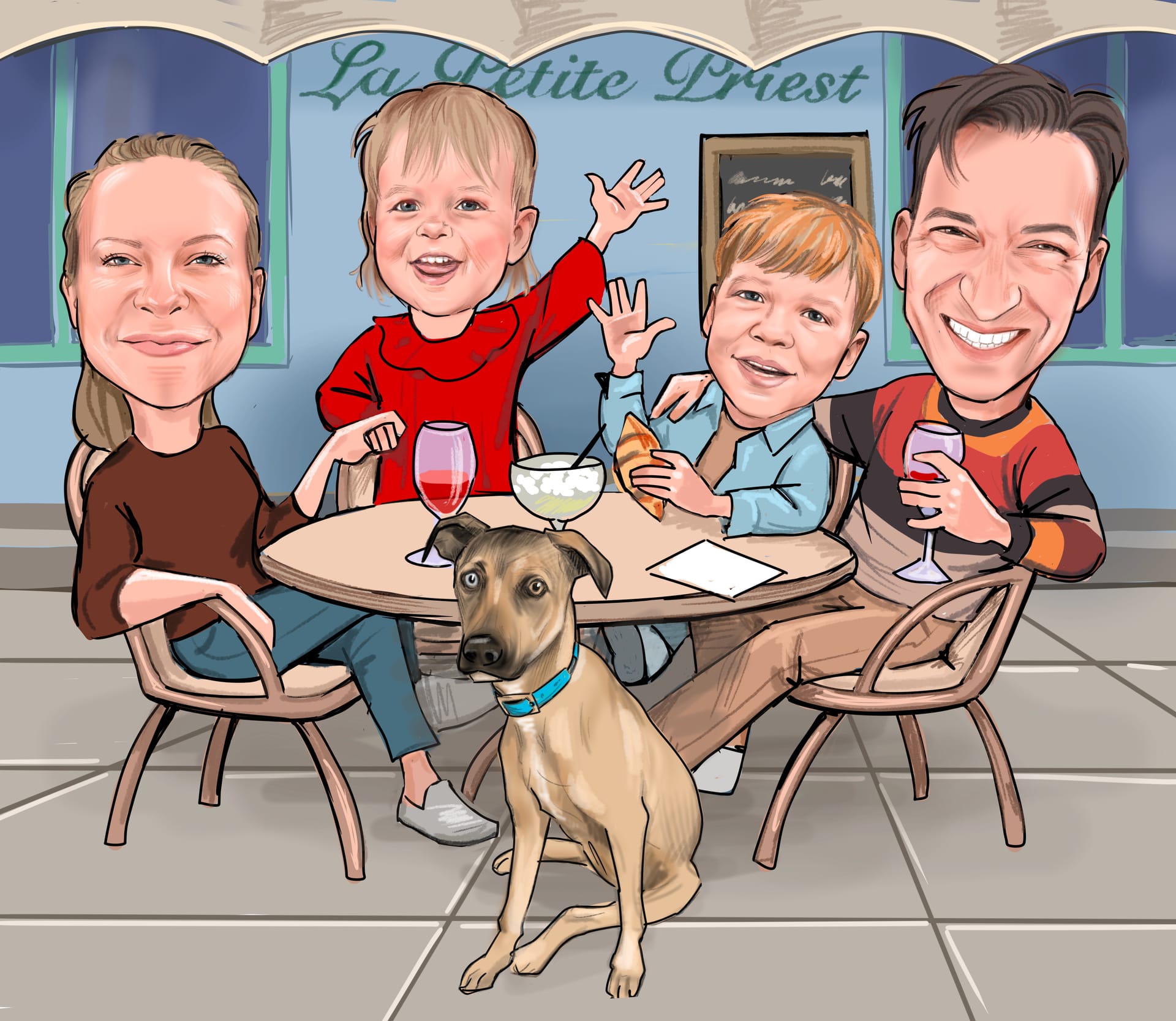 Happy Valentine's from the Priest family